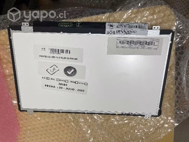 Display Led 14.0 Slim  PIN - Imagen 2