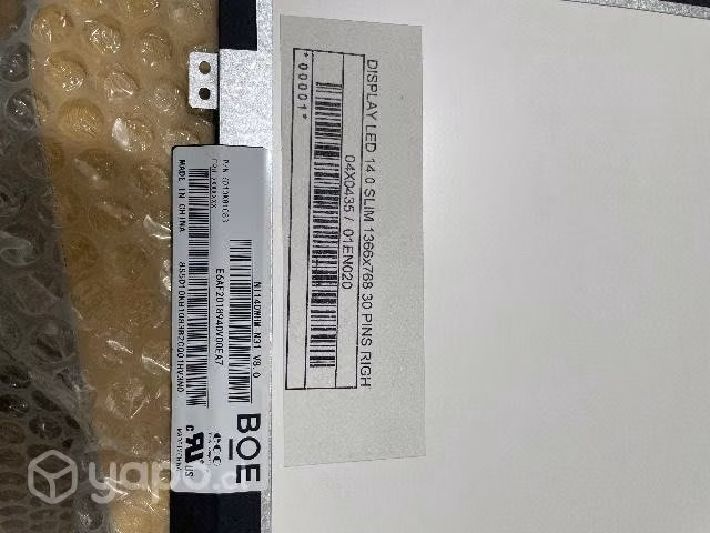 Display Led 14.0 Slim  PIN - Imagen 3