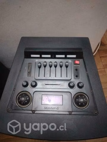 Equipo de sonido master g