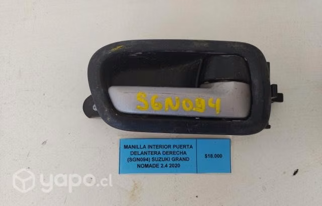 Manilla Int pta del der Suzuki Grand Nomade 2020