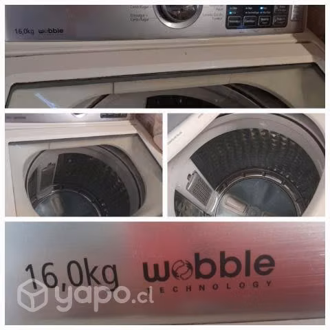 Lavadora Samsung de 16kl