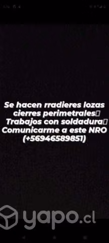 Se hacen trabajos particulares