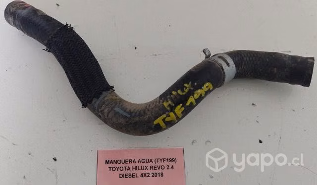 Manguera agua (tyf199) toyota hilux revo 2018