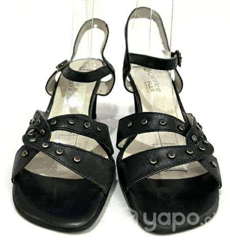 Chala De Cuero Marca Caprice N*39 Negro - Imagen 3