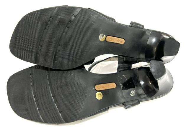 Chala De Cuero Marca Caprice N*39 Negro - Imagen 6