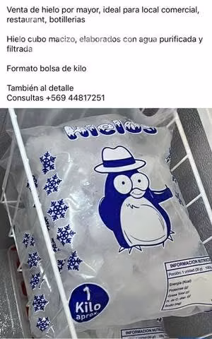 Hielo por mayor y al detalle