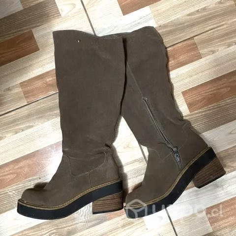Botas bucaneras de gamuza Bamers talla 37