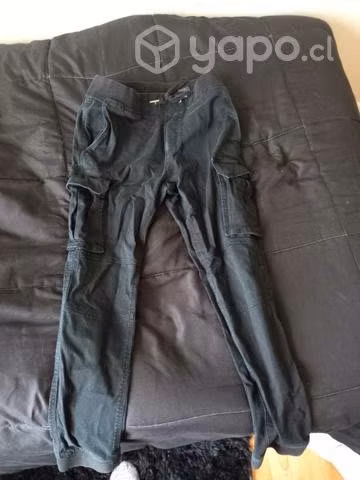 Pantalon Cargo Negro hym original talla s