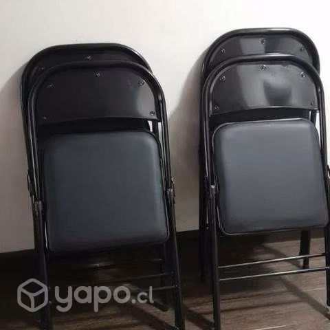 Sillas plegables acolchadas