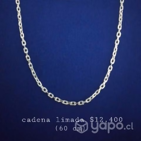 Cadenas de plata