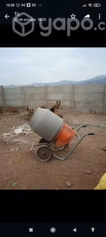 Trompo betonera