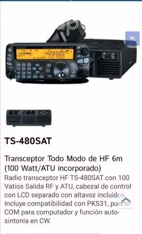Radio transmisor marca kenwood