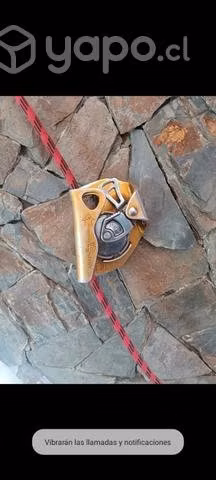 Descendedor sparrow y asap Petzl anticaidas