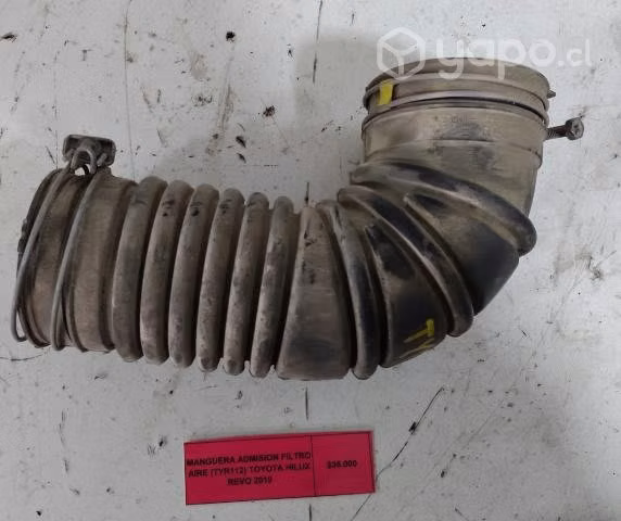 Manguera Admis Filtro Aire (TYR112) Toyota Hilux