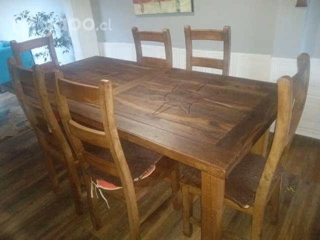 Comedor de roble 8 sillas