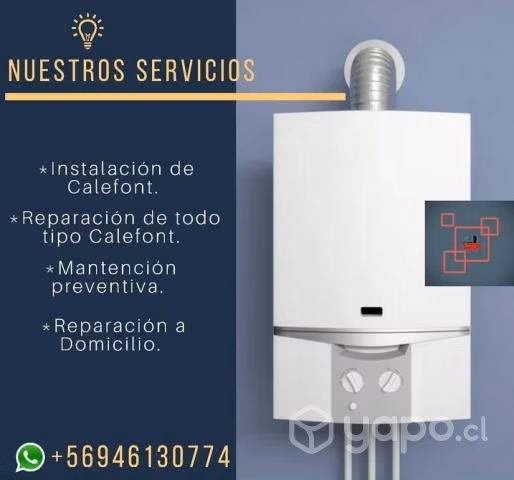 Servicio Tecnico de reparacion de calefon