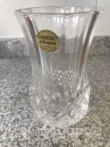Florero de Cristal Francés
