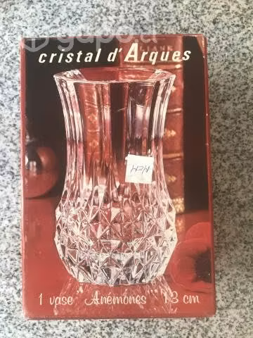 Florero de Cristal Francés