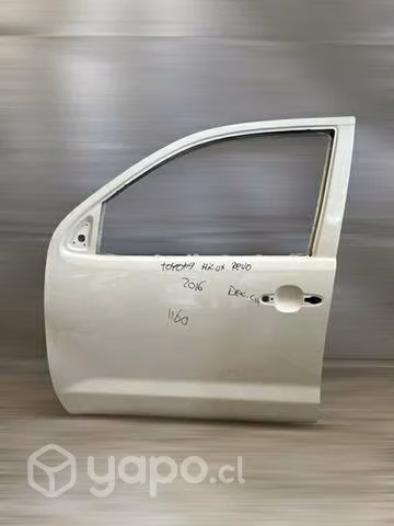 Puerta delantera Lh Toyota Hilux 2016 2020 p2