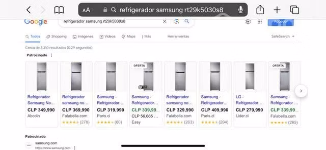 Refrigerador Samsung No Frost 300 lts