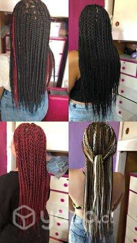 Trenzas africanas con kanekalon - Imagen 2