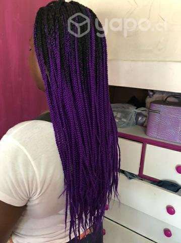 Trenzas africanas con kanekalon - Imagen 3