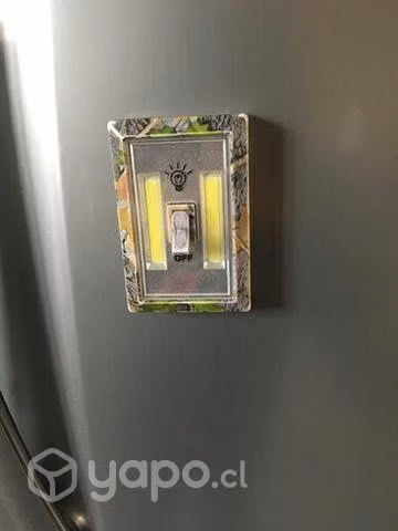 Lampara luz led, con interruptor