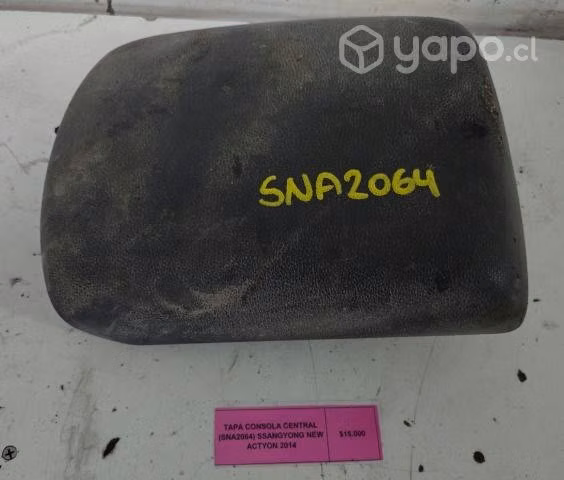 Tapa Consola Central Ssangyong New Actyon 2014