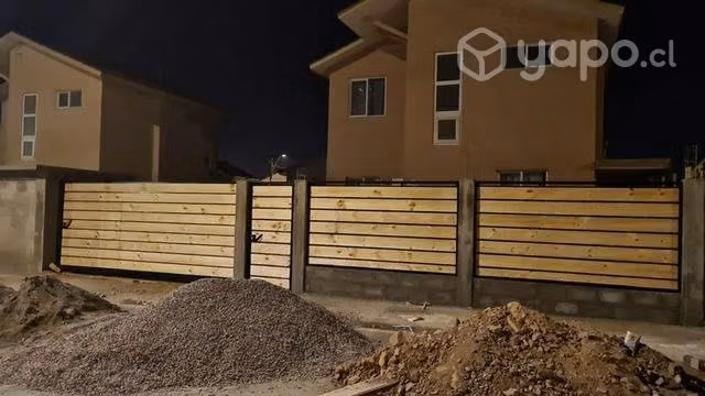 Todo tipo de obras en metal y albañilería
