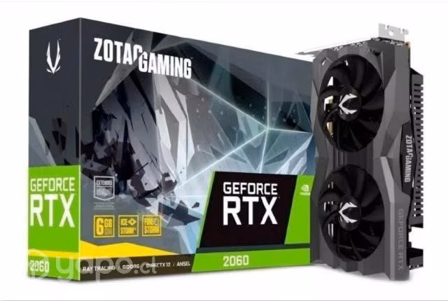 Rtx 2060 zotac black 6gb gddr6