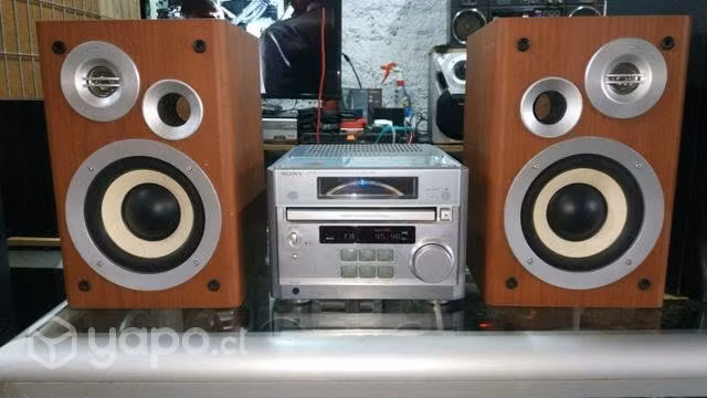 Mini sistema de audio CMT RB5 FUNCIONANDO PERFECTO