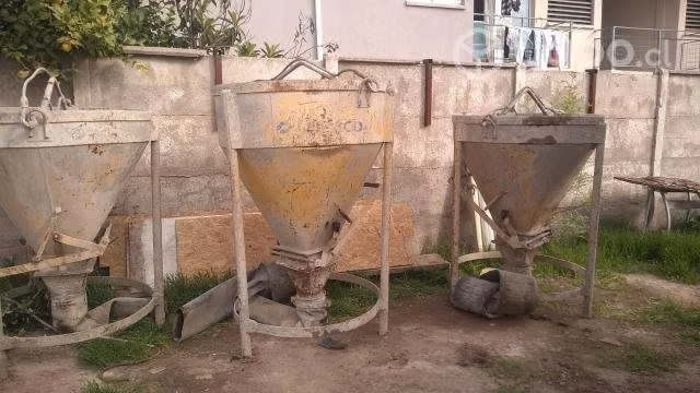 Capachos para hormigón