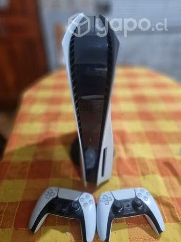 PS5 Ver. Disco impecable + 2 joysticks + HDMI - Imagen 2