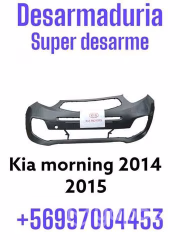 Parachoque kia morfina 2014