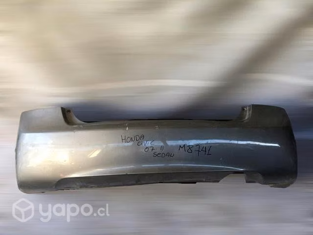Parachoque trasero honda Civic sedan 2007-2011