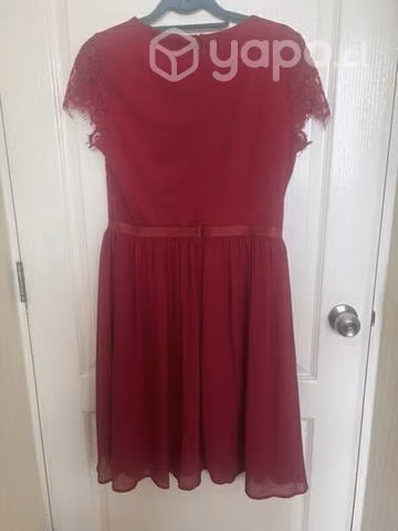 Vestido Encaje Rojo Nicopoly nuevo