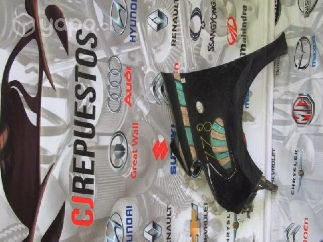 Tapabarro izquierdo citroen c3 picasso 2012