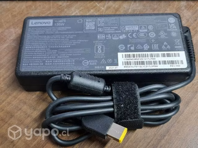 Cargador original lenovo 135w nuevo