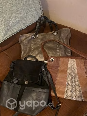 Lote de varias carteras