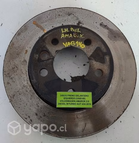 Disco Freno Del Izq (VAB140) VW Amarok 2016