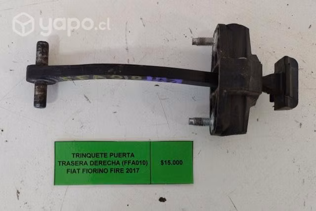 Trinquete Puerta Trasera Der Fiat Fiorino 2017