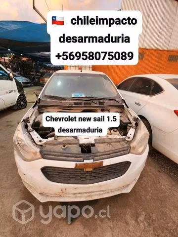 Motor Chevrolet New sail 1.5 desarmaduría factura