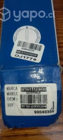 Amortiguadores traseros opel