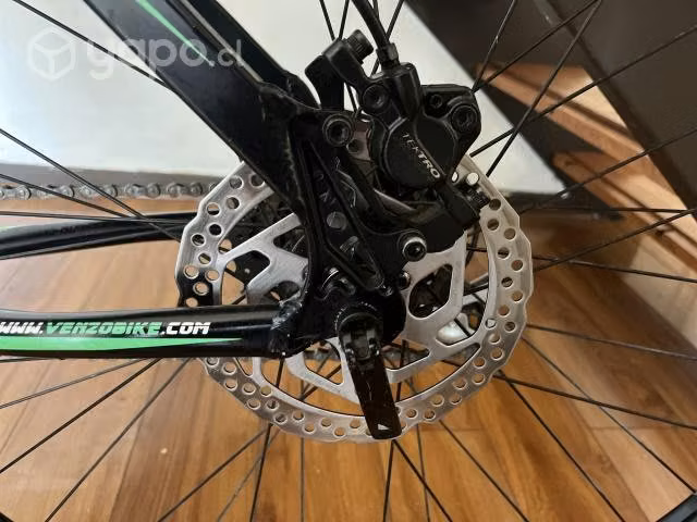 Bicicleta venzo talla M, incluye casco con luces - Imagen 3