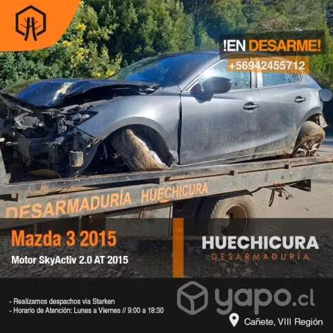 Eje Palier Mazda 3 2.0 AT 2015