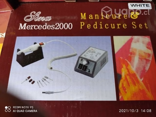 Tornos y lamparas para manicuristas