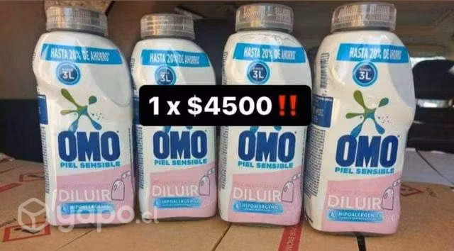 Detergente OMO