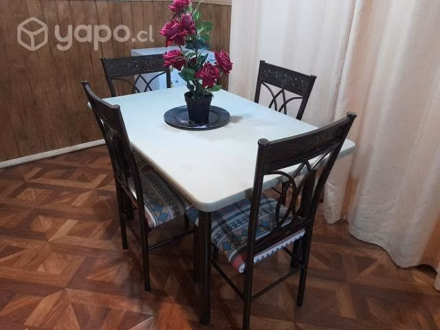 Comedor 4 sillas