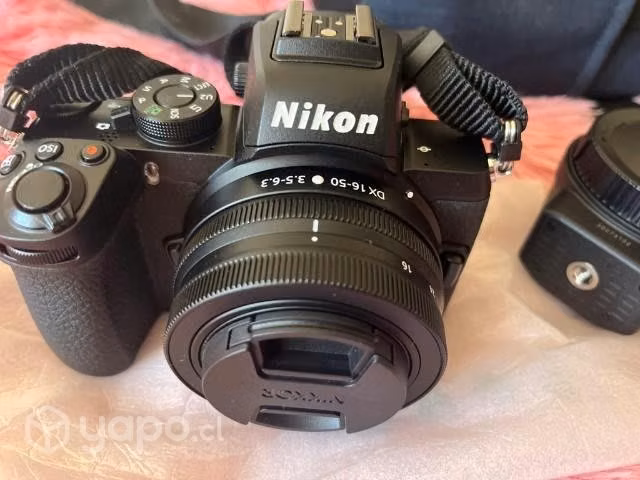 Camara Nikon z50 boby mas lente Dx 16-50