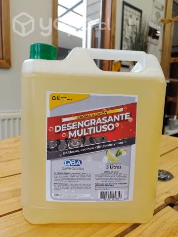 Desengrasante líquido multiuso QBA 5 litros